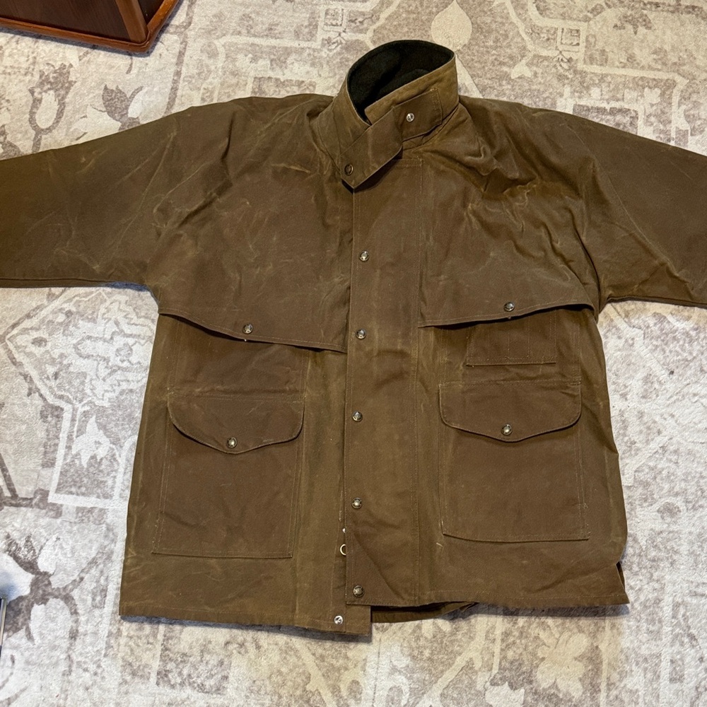 Filson Tin cloth packer coat